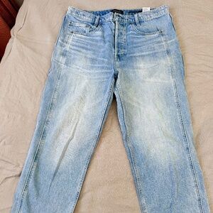 Banana Republic high rise straight fit jeans